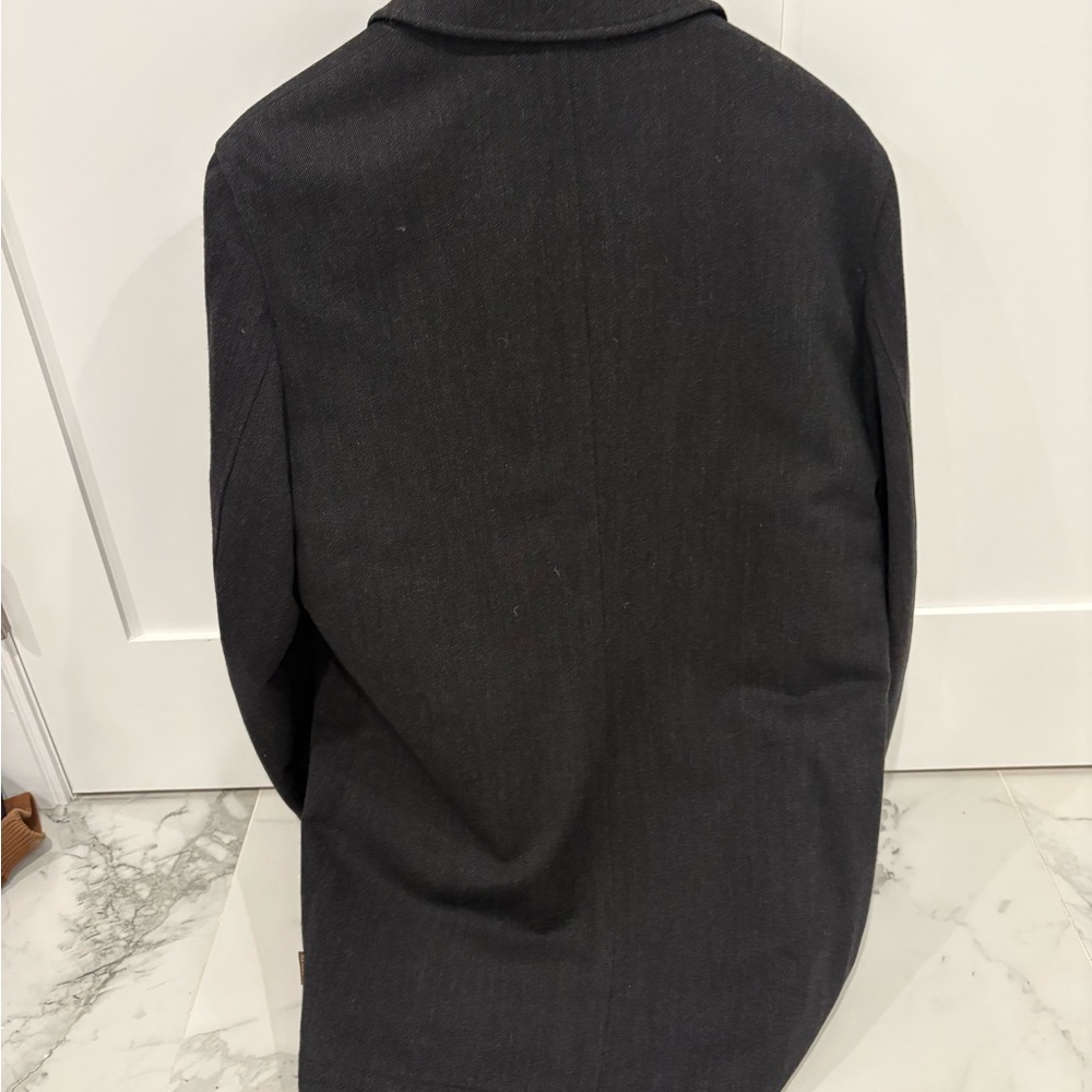Mr. Ramos Men's Wool Gray Coat Size S/M Euro 48 View 5